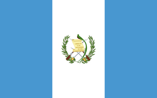 Flagge Guatemala, Fahne Guatemala