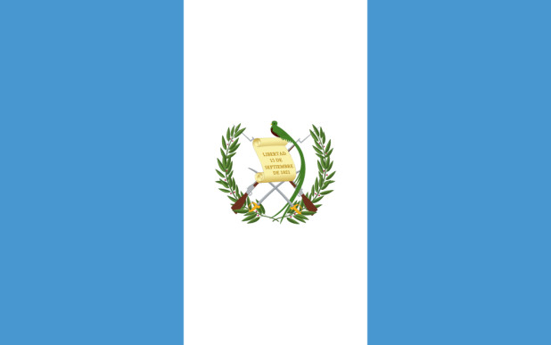 Fahne Guatemala