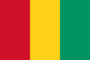 Flaggengrafiken Guinea