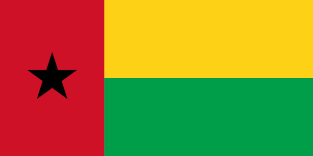 Fahne Guinea-Bissau