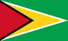 Flaggengrafiken Guyana