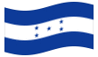 Animierte Flagge Honduras