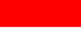 Flaggengrafiken Indonesien