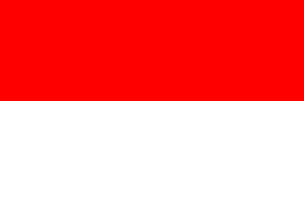 Fahne Indonesien