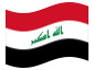 Animierte Flagge Irak