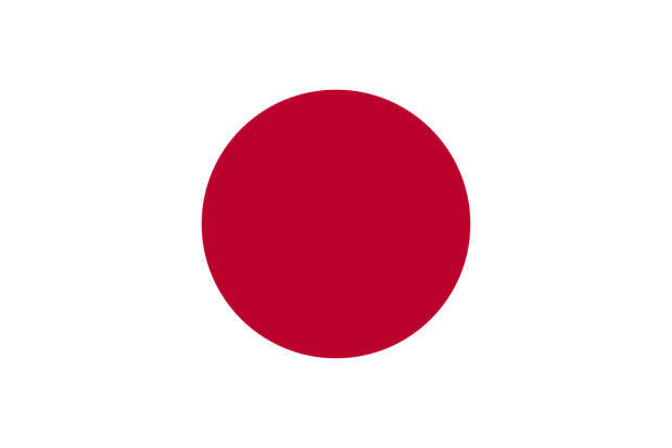 Flagge Japan