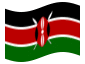 Animierte Flagge Kenia