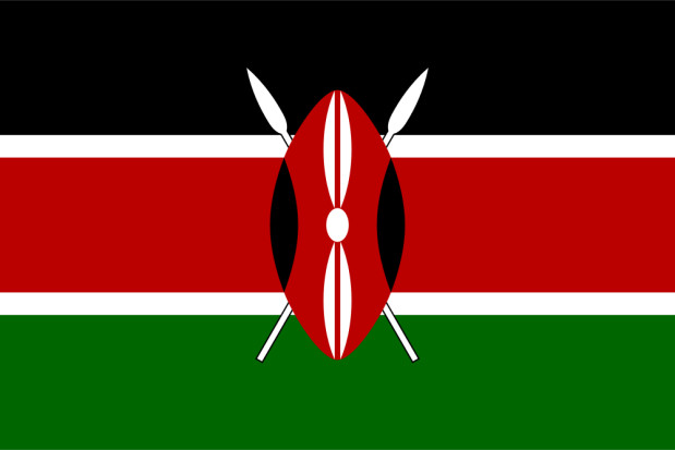 Flagge Kenia, Fahne Kenia