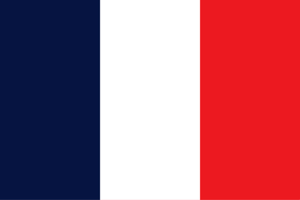 Flagge
                        Frankreich, Fahne Frankreich