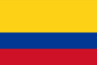Flaggengrafiken Kolumbien