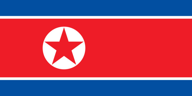 Flagge Nordkorea, Fahne Nordkorea