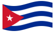 Animierte Flagge Kuba