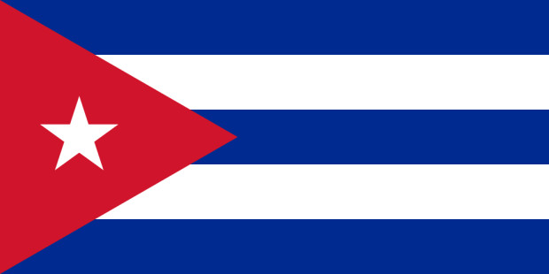 Flagge Kuba