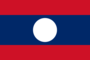 Flaggengrafiken Laos