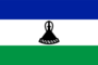 Flaggengrafiken Lesotho