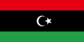Flaggengrafiken Libyen