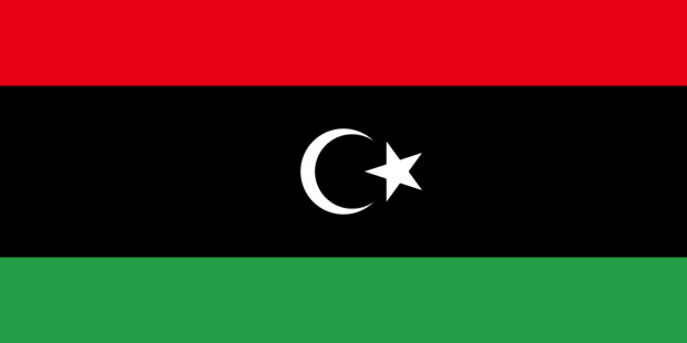 Fahne Libyen