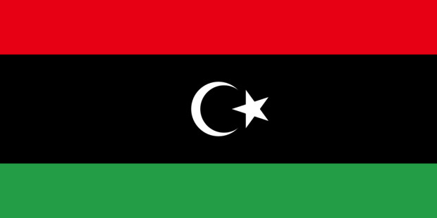 Flagge Libyen