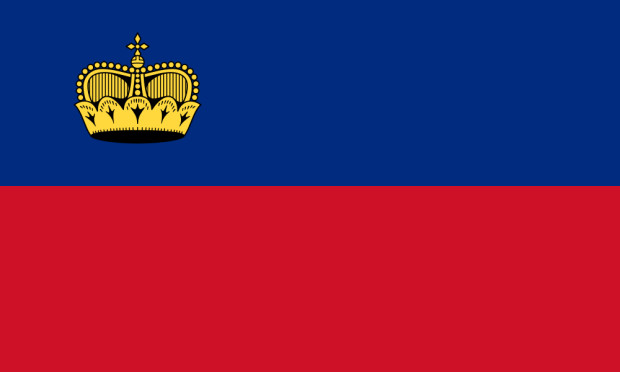 Flagge Liechtenstein, Fahne Liechtenstein