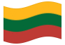 Animierte Flagge Litauen