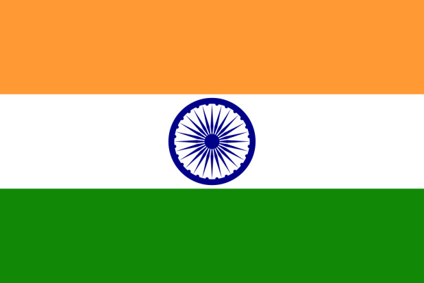 Flagge Indien