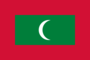 Flaggengrafiken Malediven