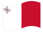 Animierte Flagge Malta