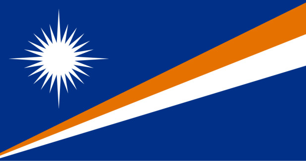 Fahne Marshall-Inseln
