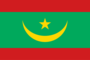 Flaggengrafiken Mauretanien