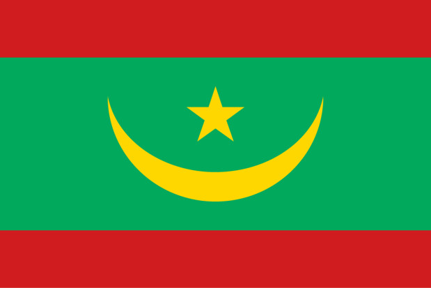 Flagge Mauretanien, Fahne Mauretanien