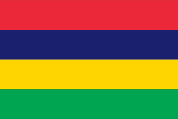 Flagge Mauritius, Fahne Mauritius