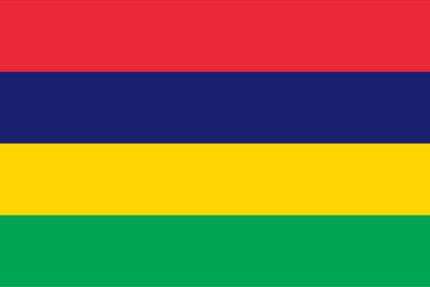 Flagge Mauritius