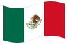 Animierte Flagge Mexiko