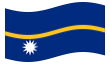 Animierte Flagge Nauru