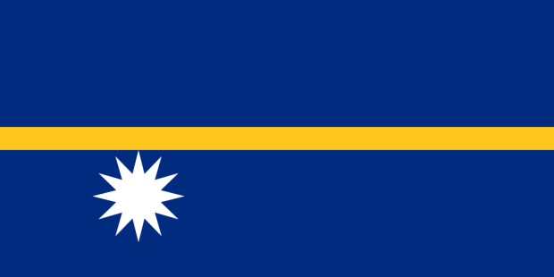 Flagge Nauru