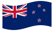 Animierte Flagge Neuseeland