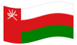 Animierte Flagge Oman