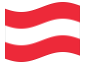 Animierte Flagge Österreich