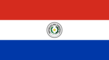 Flaggengrafiken Paraguay