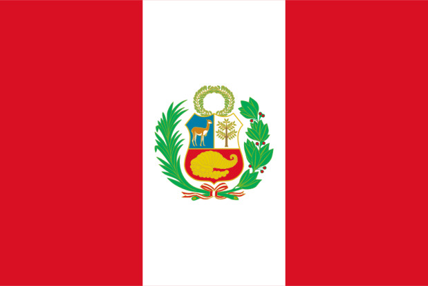 Flagge Peru