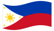 Animierte Flagge Philippinen