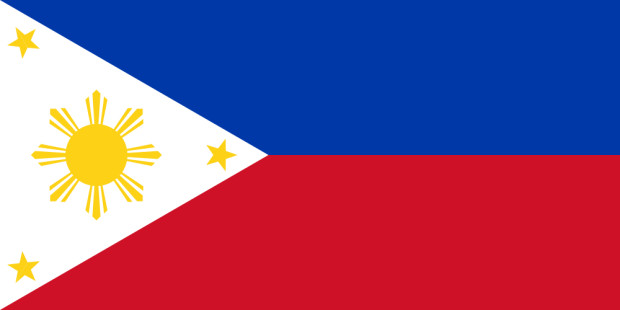 Fahne Philippinen