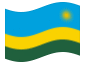 Animierte Flagge Ruanda