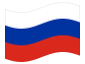 Animierte Flagge Russland