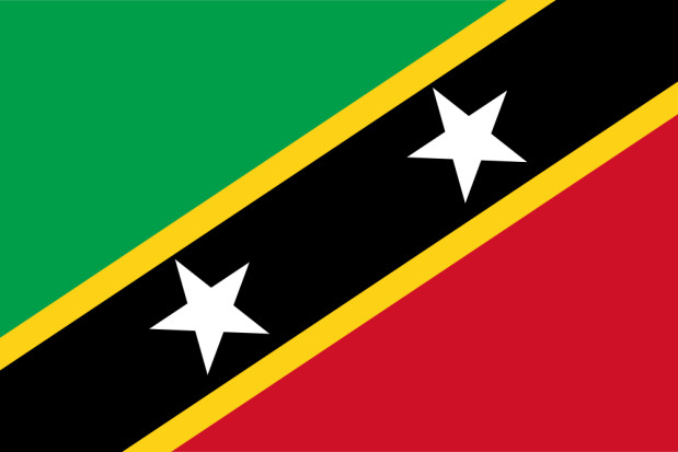 Flagge St. Kitts und Nevis, Fahne St. Kitts und Nevis