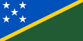 Flaggengrafiken Salomonen