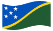 Animierte Flagge Salomonen