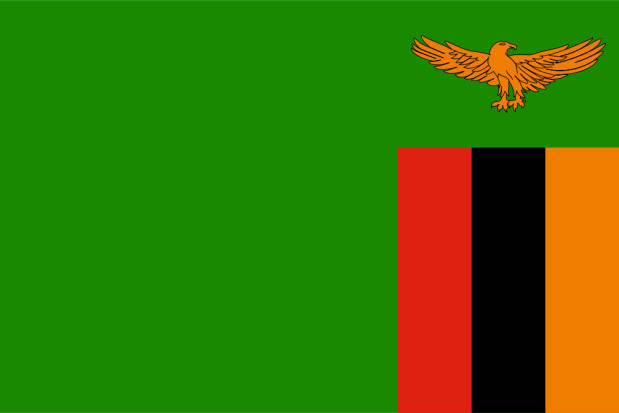 Flagge Sambia, Fahne Sambia