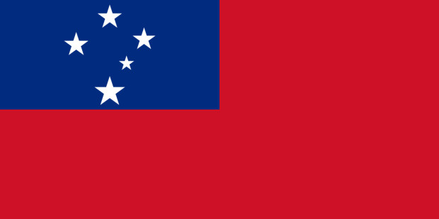 Flagge Samoa, Fahne Samoa
