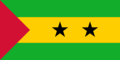 Flaggengrafiken São Tomé und Príncipe